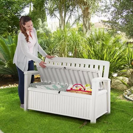 Скамья - сундук Patio Bench 227L (белый)