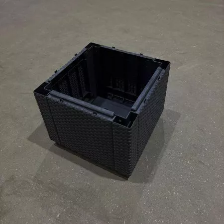 Пуфик Куб с подушкой (Cube with cushion) коричневый