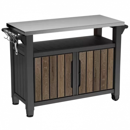 Стол для барбекю Деко 207 Л (Deco Unity XL 207L Walnut) темно-коричневый
