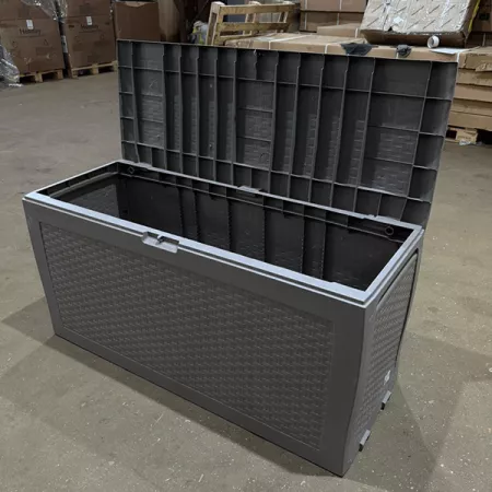 Емкость д\хранения (сундук) "SAMOA RATTAN BOX" 270л. (капучино)