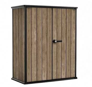 Шкаф Vertical Shed 1400 L светло-коричневый