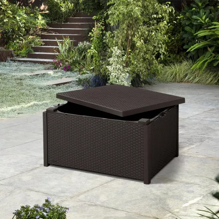 Стол-сундук Арика (Arica storage table), коричневый