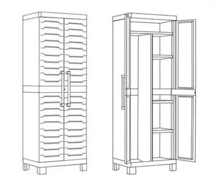 Шкаф Detroit Multipurpose Cabinet