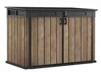 Уличный шкаф Horizontal Shed 2020 л. светло-коричневый