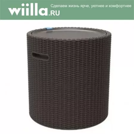 Столик-холодильник Кул-Стул (Cool stool) коричневый