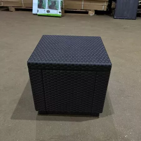 Пуфик Куб с подушкой (Cube with cushion) коричневый