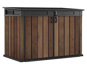 Уличный шкаф Horizontal Shed 2020 л. темно-коричневый