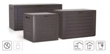 Сундук WOODEBOX (MBWL140), умбра