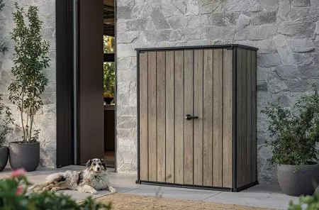 Шкаф Vertical Shed 1400 L светло-коричневый