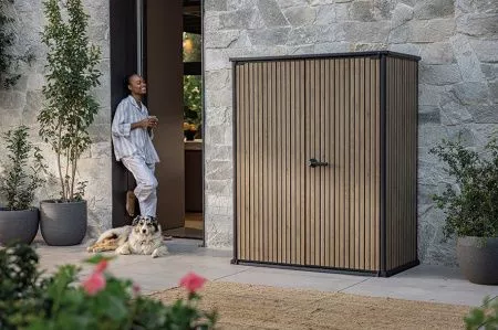 Шкаф Vertical Shed 1400 L  коричневый