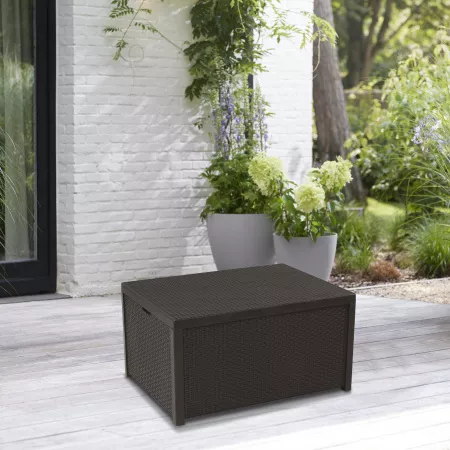 Стол-сундук Арика (Arica storage table), коричневый