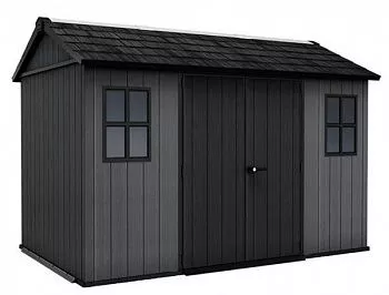 Сарай "Ньютон Плюс 11х7,5" (размеры 350 х 230 (wide) или 230 х 350 см), серый (Newton Plus)