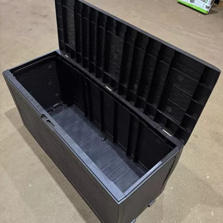 Емкость д\хранения (сундук) "SAMOA RATTAN BOX" 270л. (графит) 