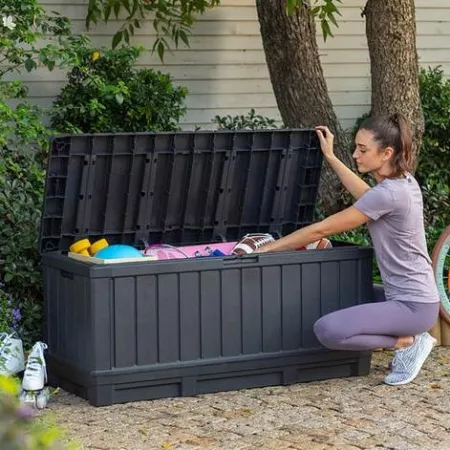 Сундук Кенвуд (KENTWOOD STORAGE BOX) 350л, графит