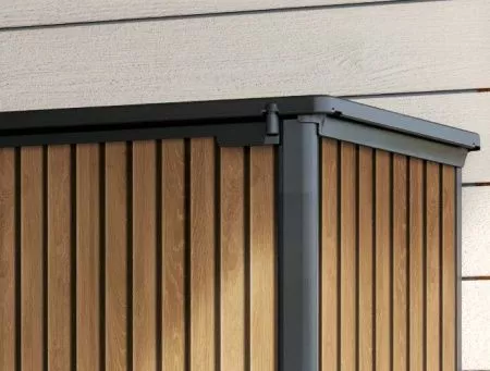Шкаф Vertical Shed 1400 L  коричневый
