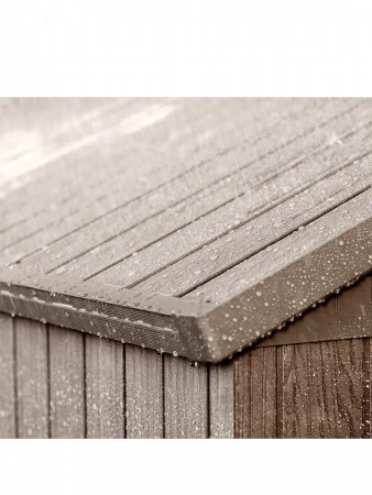 Сарай "Дарвин 6х8" (размеры 183 х 244 см), коричневый
