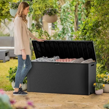 Сундук Эмили (EMILY STORAGE BOX) 280л, графит
